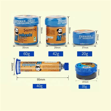 Mechanic: V-Series Solder Paste for SMD BGA SMT Rework 138°C
