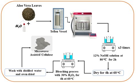 Microwave-Assisted Extraction of Cellulose from Aloe Vera Plant Residue ...