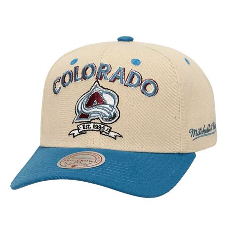 Men's Mitchell & Ness Cream Colorado Avalanche Soul Legacy Defined Two ...