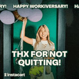 Funny Work Anniversary GIFs to Share with Colleagues