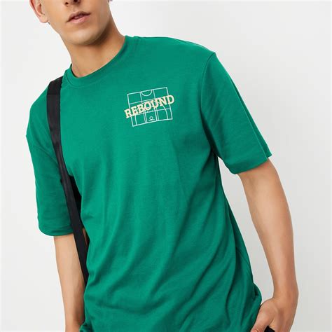 Buy Men Oversized Back Printed T-shirt Online at just Rs. 599.0 ...