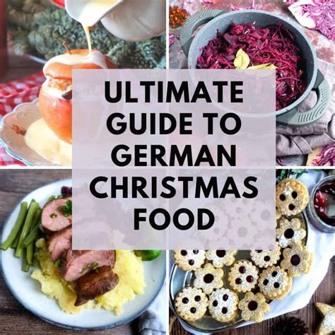 German Holiday Foods Christmas
