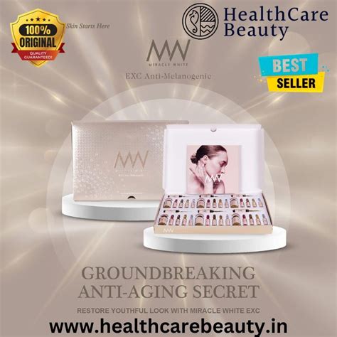 Miracle White Glutathione Skin Whitening Injections | Healthcarebeauty