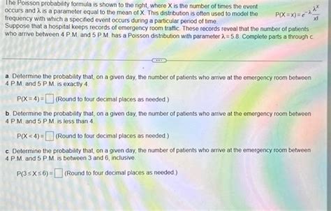 Image result for Poisson Probability Formula