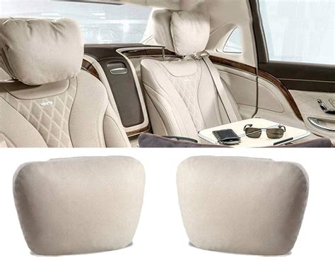 CARIZO Ergonomic Car Headrest Pillow - Travel in Comfort, and ...