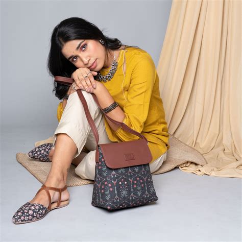 Taj Guldasta Flap Sling Bag