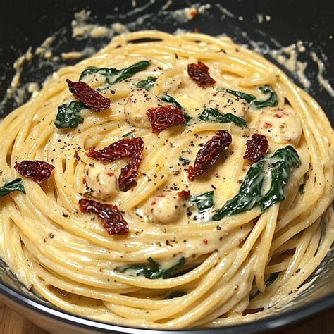 11 Easy Spaghetti Recipes with Sun-Dried Tomatoes & Spinach – MexFoody
