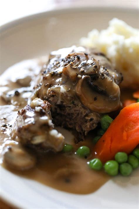 Homemade Salisbury Steak Recipe (Easy!) - Lauren's Latest