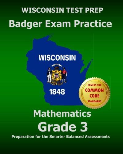 Buy Wisconsin Test Prep Badger Exam Practice Mathematics, Grade 3 ...