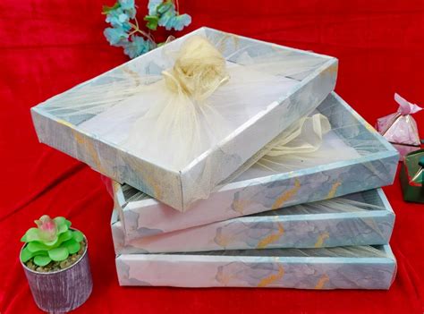 VRB Dec Tm 4 Pcs Gift Box/Gift Boxes For Packaging/Corrugated Boxes ...