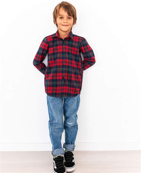 Kids Flannel Shirt Morris