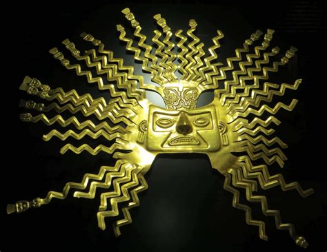 Inca Sun God Mask