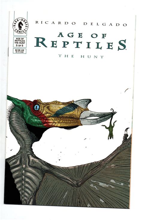 Age of Reptiles: The Hunt #1 2 4 & 5 - Delgado - dinosaurs - 1996 ...