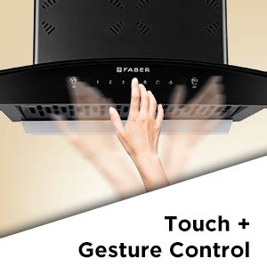 Faber 60cm 1400 m3/hr, 6 way Silent suction, Autoclean Chimney ...