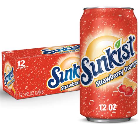 Sunkist Strawberry Soda