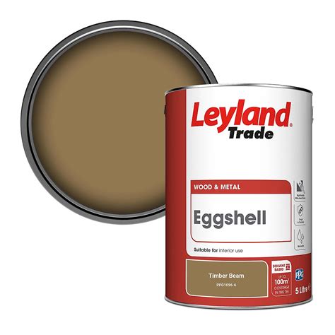 Leyland Trade Wood & Metal Eggshell Paint Timber Beam (PPG1096-6) 5L