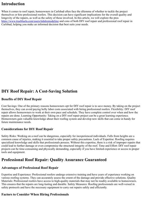 PPT - DIY or Professional: Which Roof Repair is Best for You in ...