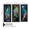 SAF paintings Set of 3 Radha Krishna UV Coated Home Decorative ...