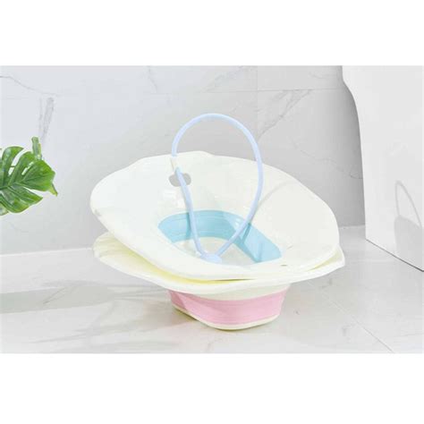 Buy EXCLUZO Foldable PVC Sitz Bath Tub w/Sprayer Perineal Hemorrhoidal ...