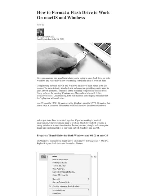 Image result for How to Format Flash Drive On PC