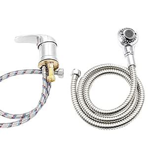 CALANDIS Tap Shower Spray Hose Bath Sink Spray Attachment Head Washing ...