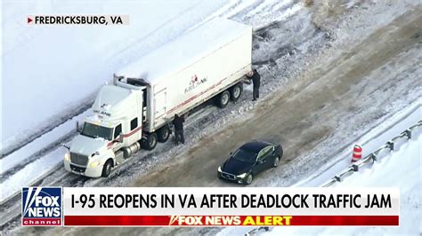 I-95 reopens in Virginia after winter storm strands passengers | Fox ...