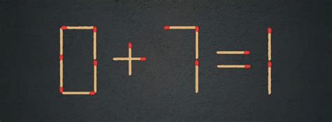 Can you fix the matchstick equation in the image? Move just one ...