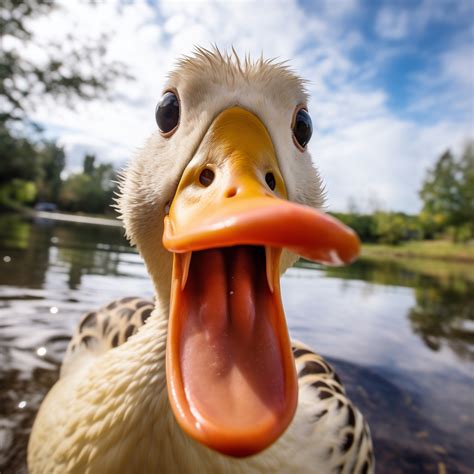 Cute Duck Portrait Free Stock Photo - Public Domain Pictures