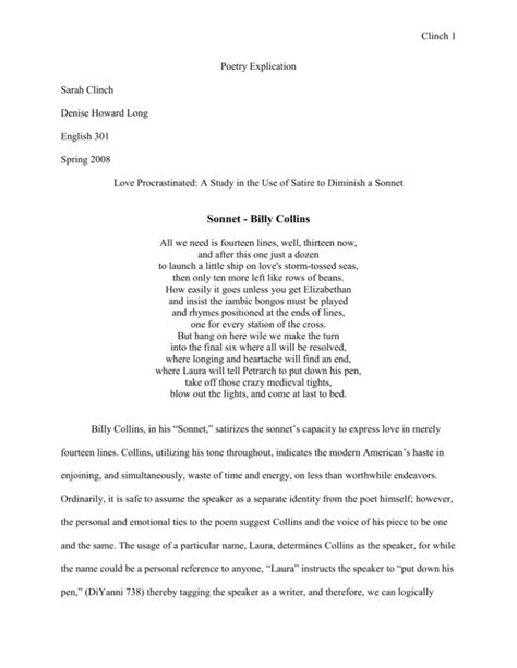 Image result for Explication Poetry Definition