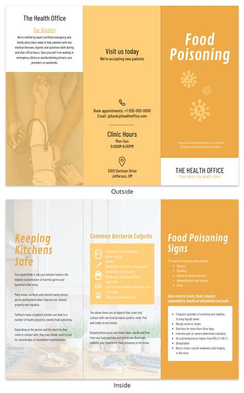 Image result for Informational Brochure Example