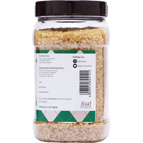 Foxtail Millet Flakes - TRENPA