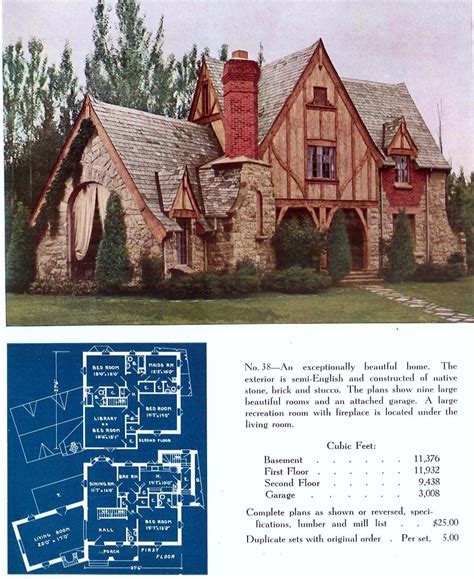 English Tudor Style Home Plans - Homemade Ftempo
