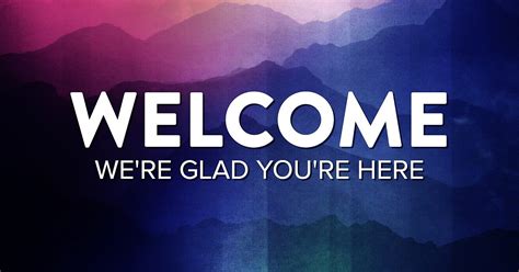 Image result for Welcome Page Examples