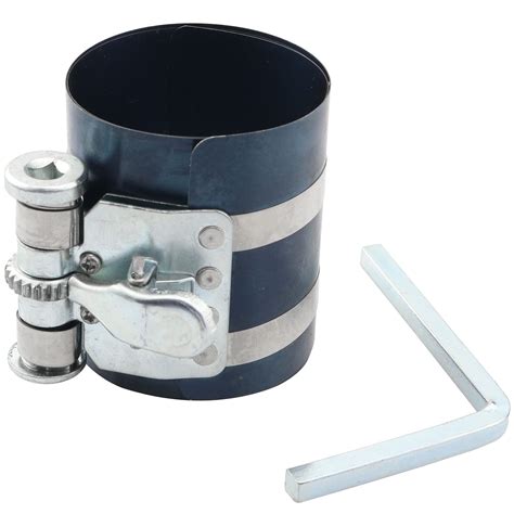 3 Inch Piston Ring Compressor Rlecs Adjustable Ratchet Piston Installer ...