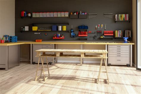Hobbywerkstatt richtig einrichten - Ideen und Tipps