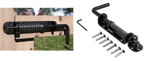 Image result for Spring Loaded Sliding Bolt