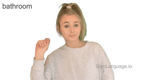 How To Say Can I Use The Bathroom In Sign Language at Frank Mauricio blog