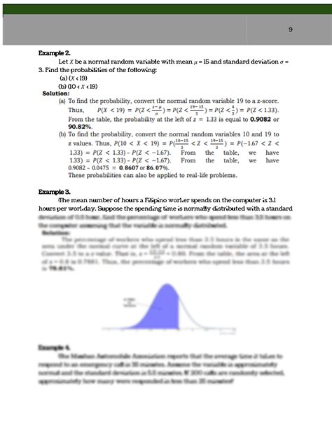 Image result for Using a Normal Percentile Table