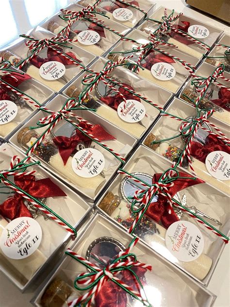 Personalized Christmas Gift Box, Hot Chocolate, Soap Favors - Etsy ...