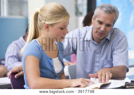 Teacher Giving Image & Photo (Free Trial) | Bigstock