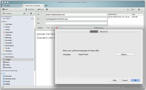 Image result for Opera Mail Client