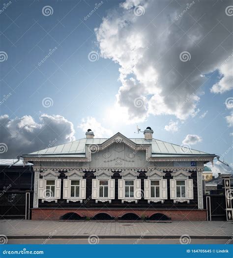 Historical Center of Irkutsk Stock Image - Image of kvartal, historic ...