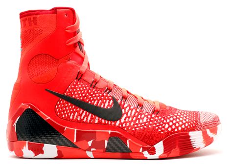 Kobe 9 Elite 'Christmas' 2014 - Nike - 630847 600 - bright crimson ...