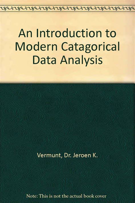 Buy An Introduction to Modern Catagorical Data Analysis Book Online at ...