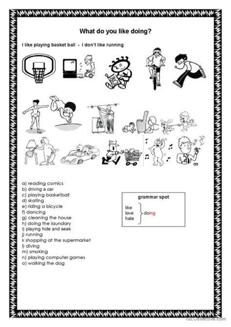 Like Doing Worksheet 的图像结果