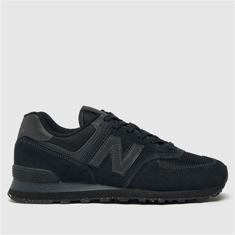 Mens Black New Balance 574 Trainers | schuh