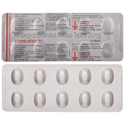 Lupin Mira-25 - Strip of 10 Tablets : Amazon.in: Health & Personal Care