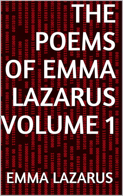 The Poems of Emma Lazarus Volume 1 eBook : Lazarus, Emma: Amazon.in ...