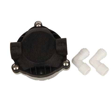 Shuaitech Pump Head for RO Water Purifier Pump with 2 pcs elbow ...