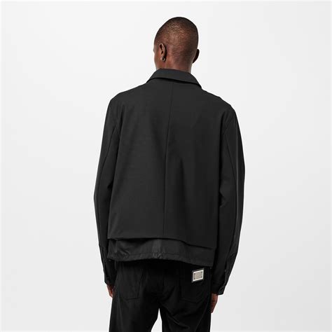 Dolce and Gabbana Men's Structured Ribbed Cuff Harrington Jacket | Flannels
